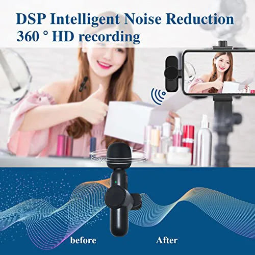 2.4G Wireless Noise Cancelling Microphone