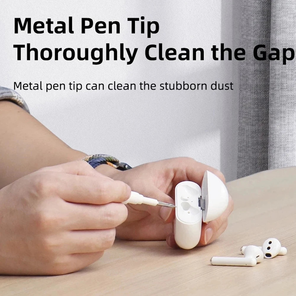 3-iI-1 Portable Headset Cleaning Pen